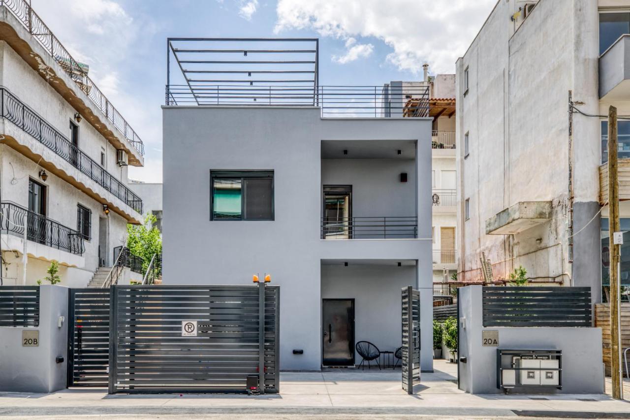 Spacious Flat With Courtyard And Private Parking! 雅典 外观 照片